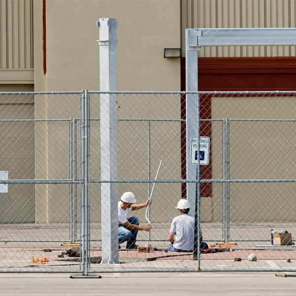 how much time can i rent the temporary fence for my building site or event